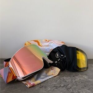 BLENDERS Multicolor PINK Snowboard Ski Goggles